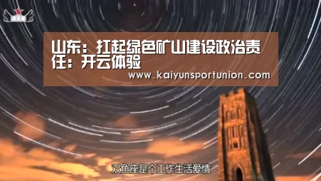 山东:扛起绿色矿山建设政治责任:开云体验(图3) 开云APP
