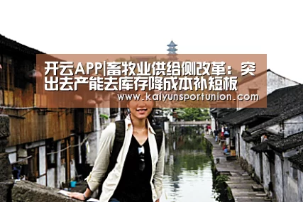 开云APP|畜牧业供给侧改革:突出去产能去库存降成本补短板